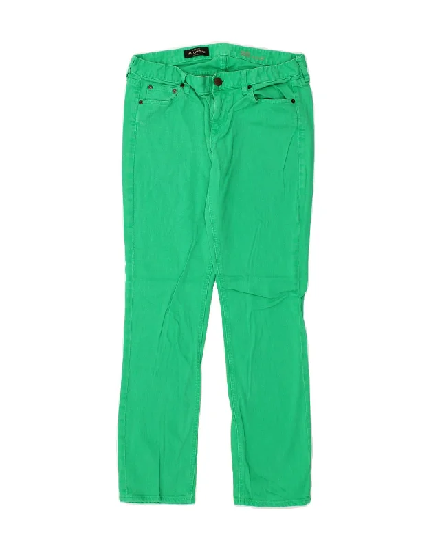 J. CREW Womens Matchstick Slim Jeans W30 L30 Green Cotton