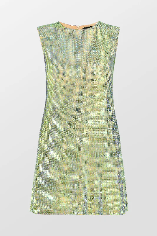 A-Line Sleeveless Mini Dress Fall mini dresses