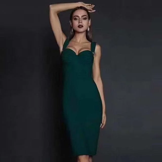 Green Bandage Dress