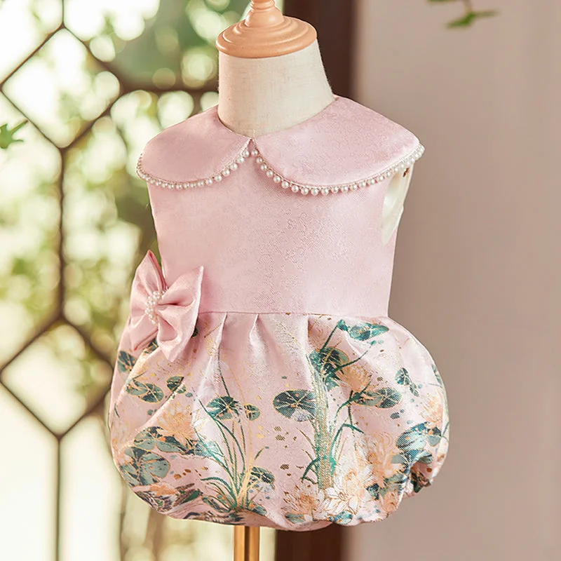 Cute Baby Girl Baptism Dress Toddler Birthday Party Princess Dress Zara party dresses