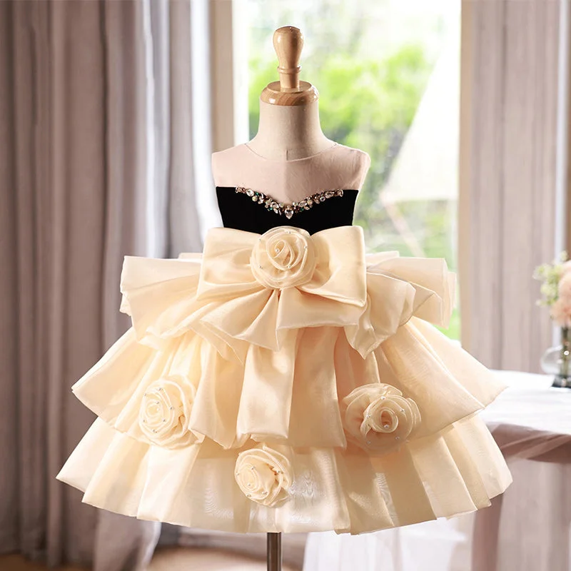 Cute Baby Girl Beauty Pageant Dress Toddler Birthday Party Princess Dress Birthday party dresses