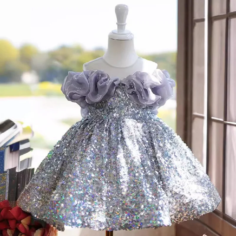 Cute Baby Girl Pageant Dress Toddler Birthday Party Princess Dress New Year's Eve party dresses