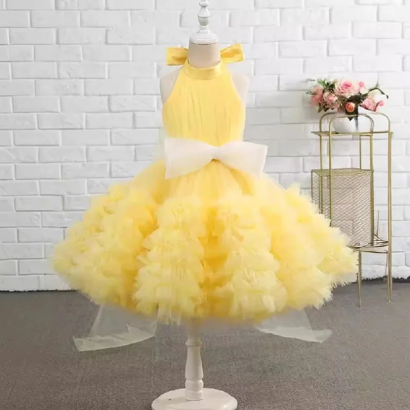 Elegant Beauty Pageant Dress Toddler Birthday Party Princess Dress Bachelorette party dresses